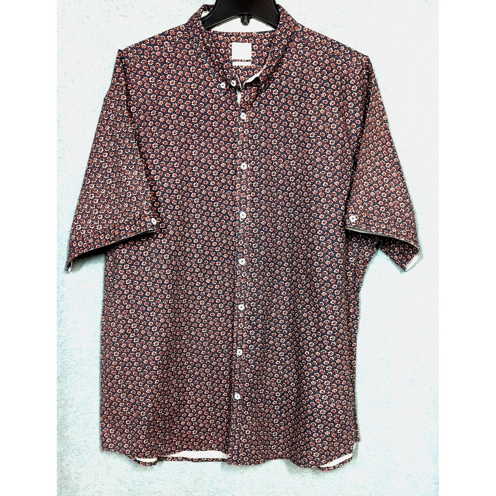 J.B. Holt Athletic Stretch Button Down Button Up Shirt 2XL Stretch Casual Beach